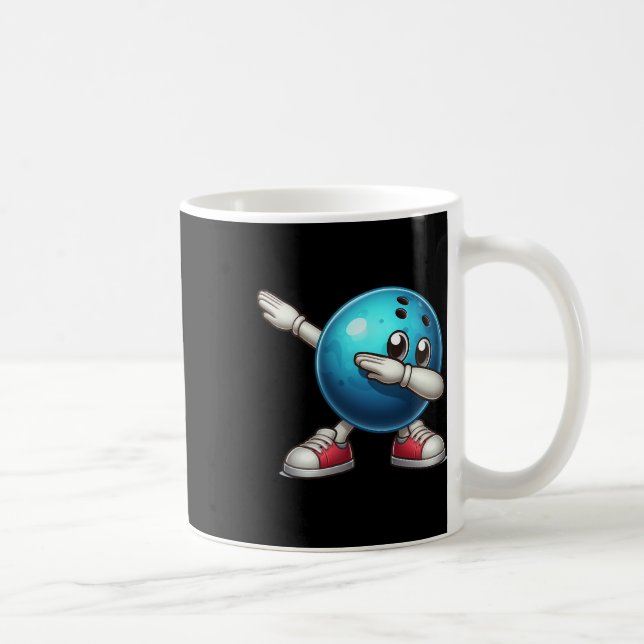 Mug Cute Bowling Dab Bowler Bowling Ll Lecteur Enfants (Droite)