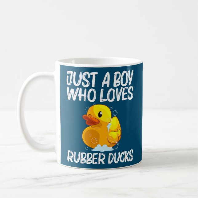 Mug Cute Caoutchouc Canard Art Pour Garçons Enfants Ho (Gauche)