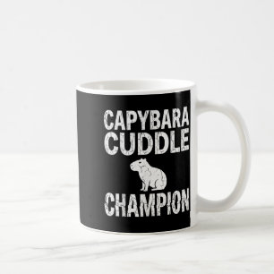 Mug Cute Capybara Câlin Champion Animal Adorable