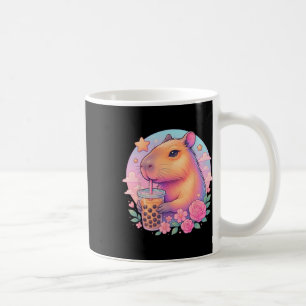 Mug Cute Capyra Kawaii Anime Bo Bubble Tea Lover Girls