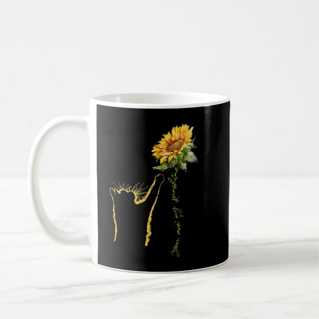 Mug Cute Chat Jour de la Saint Patrick Clover Lucky Ch (Gauche)