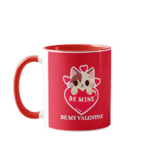 Cute chaton blanc avec coeur