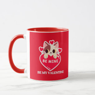 Mug Cute chaton blanc avec coeur