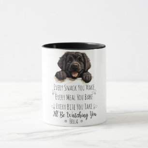 Mug Cute chien de Terre-Neuve drôle Personnalisé