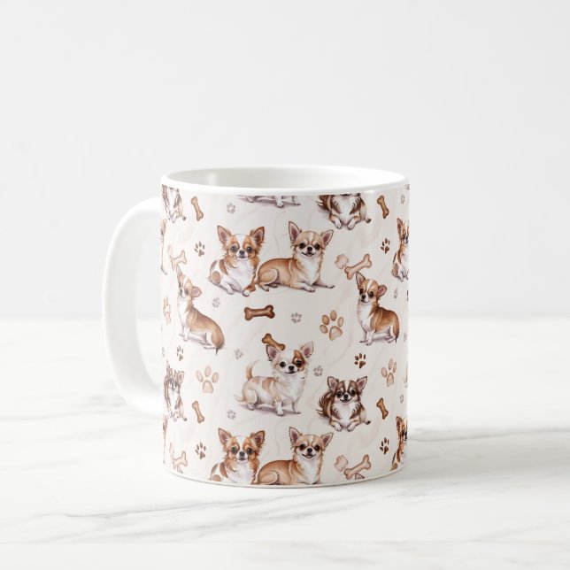 Mug Cute Chihuahua (Devant gauche)