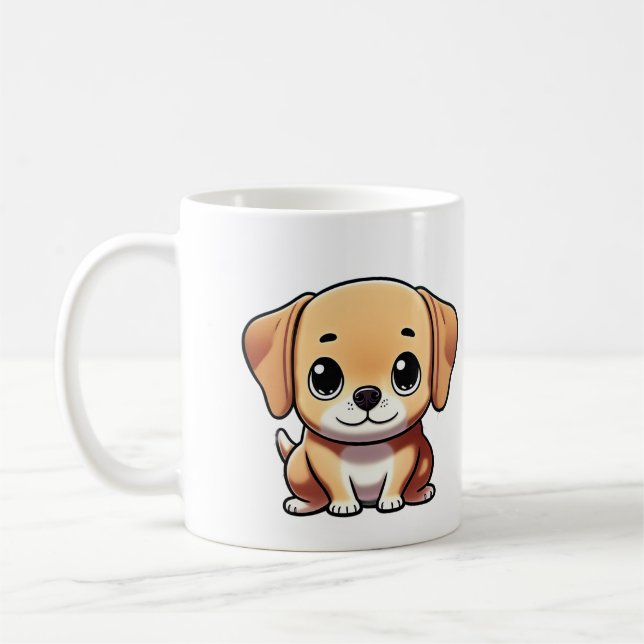 Mug Cute chiot (Gauche)