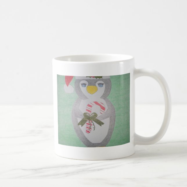 Mug Cute Christmas Penguin (Droite)