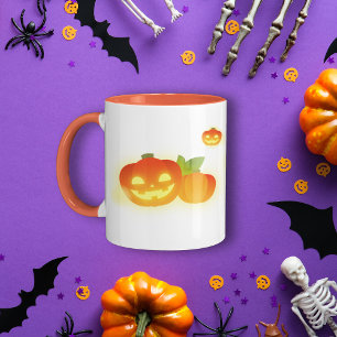 Mug Cute Citrouille d'Halloween