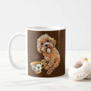 Mug Cute Cockapoo Café Bee Drôle Chien Art