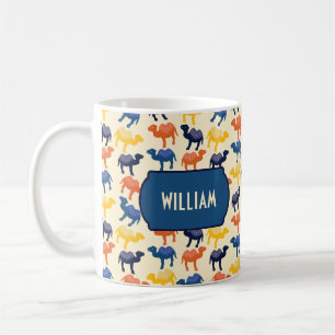 Mug Cute Coloré Camels de dessin Motif Personnalisé