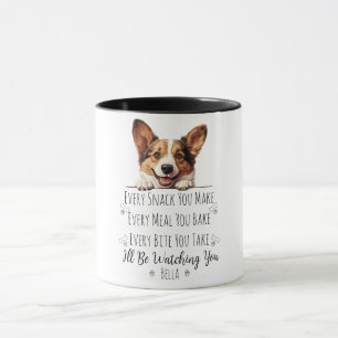 Mug Cute Corgi Chien Funny Personnalisé