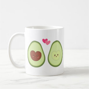 Mug Cute couple Avocado amoureux, Mon autre moitié