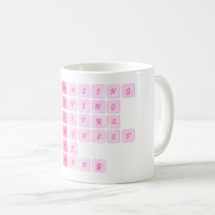 Mug Cute Crossword Fête des Mères