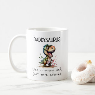 Mug Cute Daddysaurus Fête des Pères