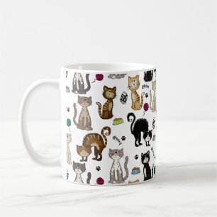 Mug Cute drôle Motif de chats