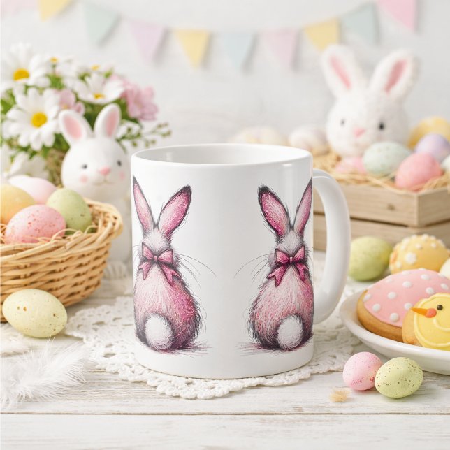 Mug Cute Easter Bunny  (Créateur téléchargé)