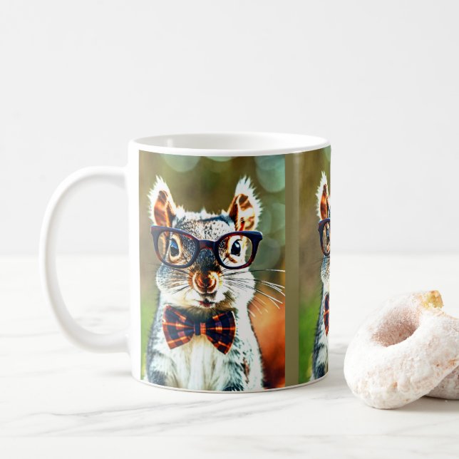 Mug Cute écureuil (Avec donut)