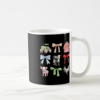 Mug Cute Farm Animaux Vache Cochon Poulet Coquette Agr