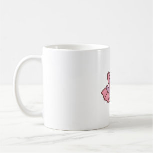 Mug Cute Femme Vampire chauve-chauve-souris avec mâcho