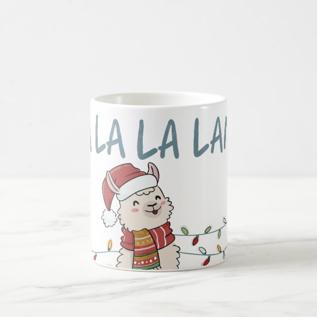 Mug Cute Festive Llama (Centre)