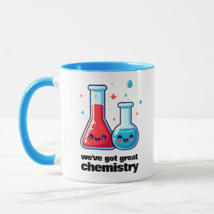 Mug Cute Flask & Tube Nous avons une grande chimie
