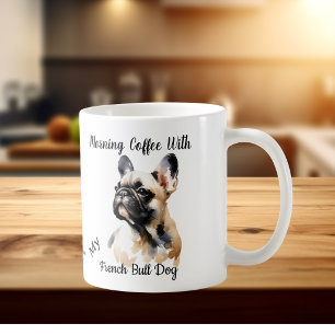 Mug Cute French Bull Sandy Browns Personnaliser