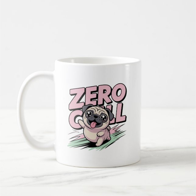 Mug Cute French Bulldog Zero Cool (Gauche)