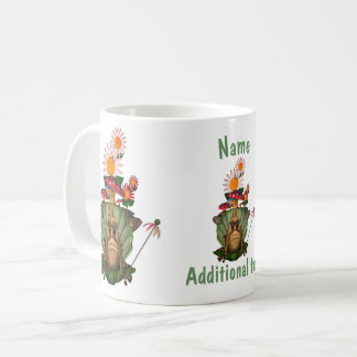 Mug Cute Frog Princesse Sur Le Trône Personnalisé