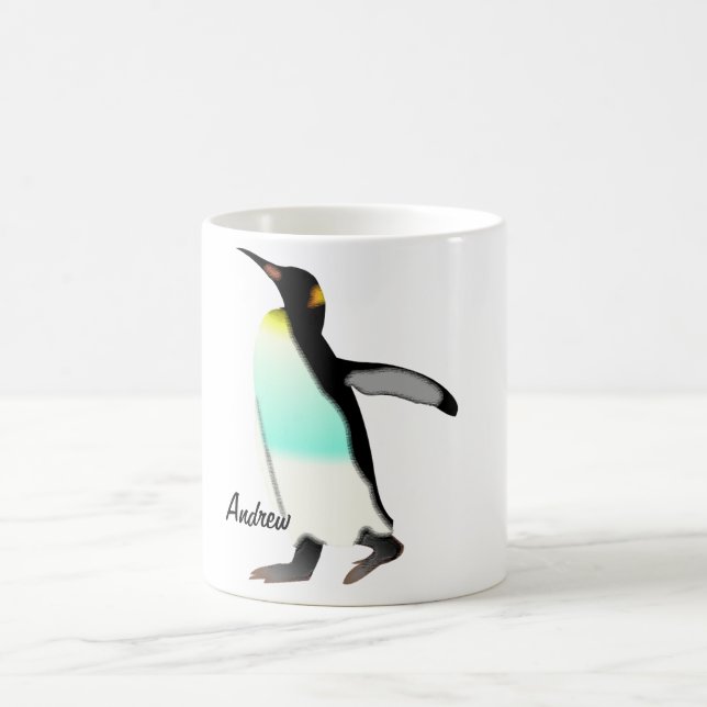 Mug Cute Fun Fier Empereur Penguin Personnalisé (Centre)