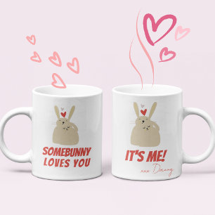 Mug Cute Funny Bunnies Lapin Pun Amour