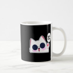 Mug Cute Funny Chat Funny Anime meme Nah Je gagnerais 