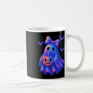 Mug Cute Ghost Coquette Bow Halloween Saison Éffrayant