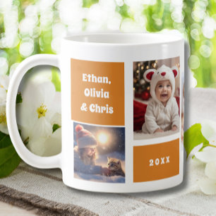 Mug Cute Gigi Mom Grandchildren Photo Collage