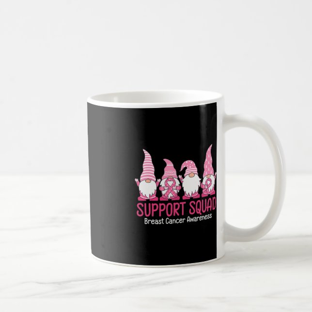 Mug Cute Gnome Support Squad Sensibilisation au cancer (Droite)