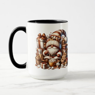 Mug Cute GnomeI Presents And Grapes