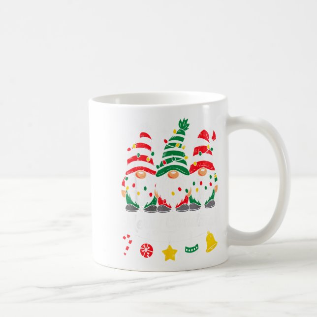 Mug Cute Gnomes Merry Christmas Light Family Gnome Xma (Droite)