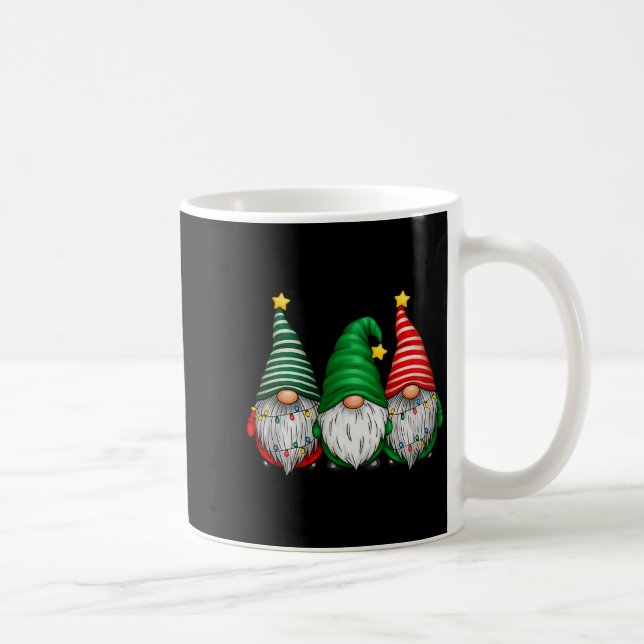 Mug Cute Gnomes Merry Christmas Light Family Gnome Xma (Droite)