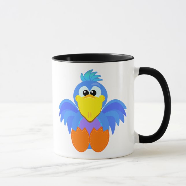 Mug Cute Goofkins oiseau moelleux (Droite)