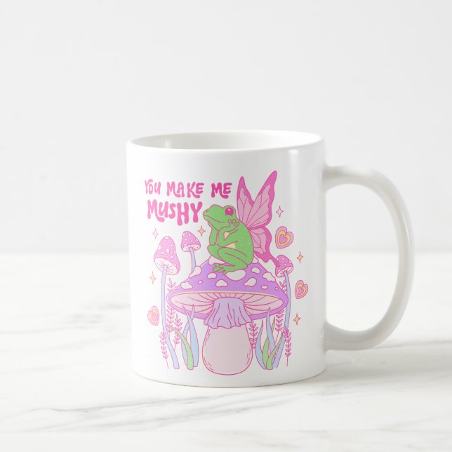 Mug Cute grenouille et champignon - Vous me faites bou (Droite)