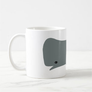 Mug Cute Gris Baleine Art De l'environnement Baleines