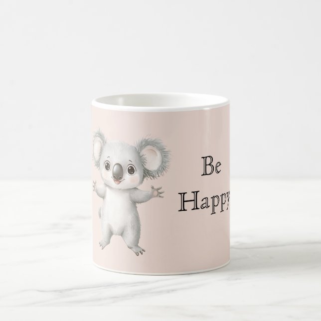 Mug Cute Happy Koala Bear (Centre)