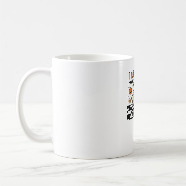 Mug Cute I Love Fall Prevention Physical Therapy Ghost (Gauche)