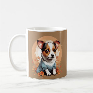 Mug Cute Jack Russell Puppy