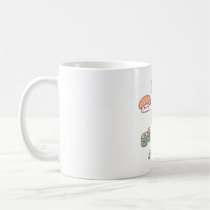Mug Cute japonaise Sushi Nigiri Maki Gunkan Set