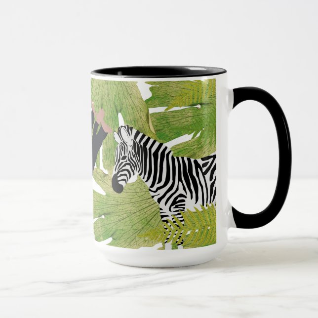 Mug Cute Jungle Animaux Safari Garçon | Fille (Droite)