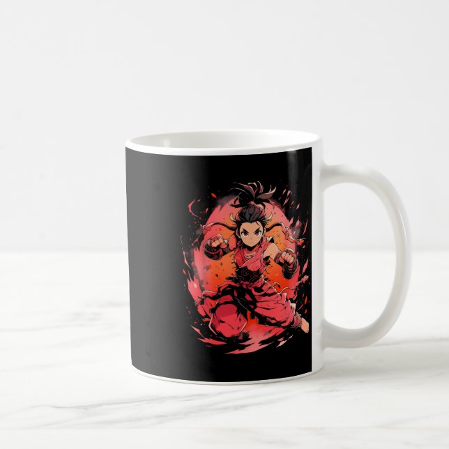 Mug Cute Karate Martial Artist Fighter (Droite)