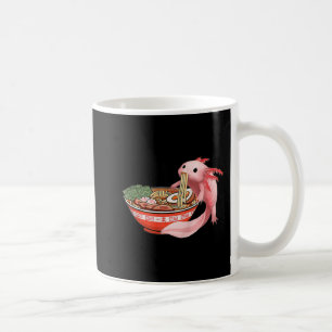 Mug Cute Kawaii Anime Axolotl Japonais Ramen nouilles 