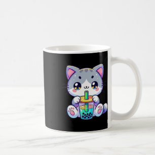 Mug Cute Kawaii Buble Thé Chat Japonais Kitten Anime