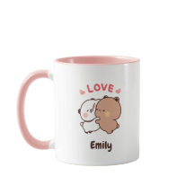 Cute Kawaii Panda | Personnalisé Ajoutez votre nom