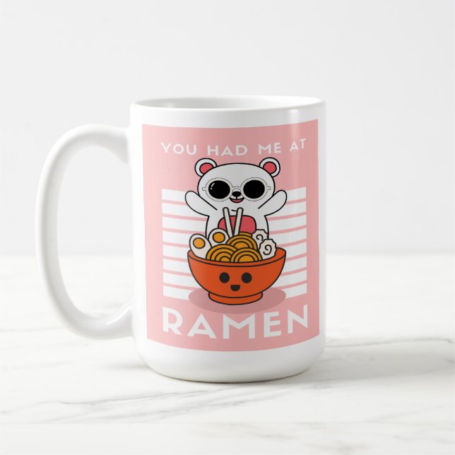 Mug Cute Kawaii Ramen (Gauche)